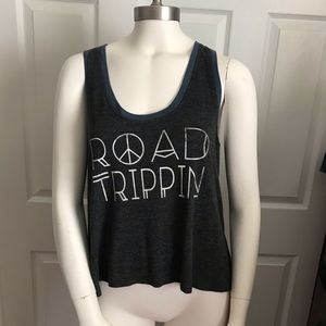 Road Trippin Hippie Tank Top Boho Style Festival